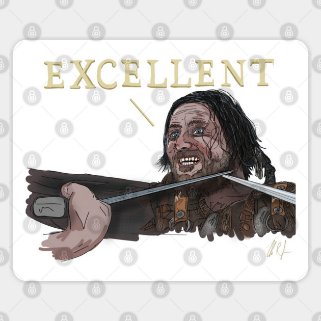 Braveheart: Stephen finds this EXCELLENT Sticker by 51Deesigns