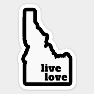 Idaho - Live Love Idaho Magnet