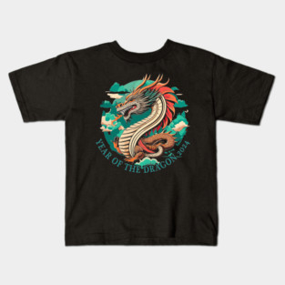 Chinese New Year- Year of the Dragon 2024 Kids T-Shirt