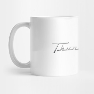 Thunderbird Emblem Script Mug
