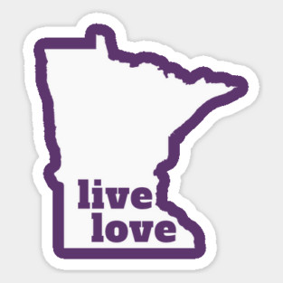 Minnesota - Live Love Minnesota Magnet