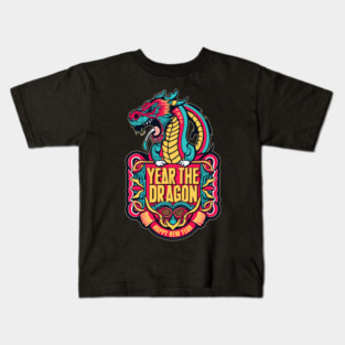 Chinese New Year- Year of the Dragon 2024 Kids T-Shirt