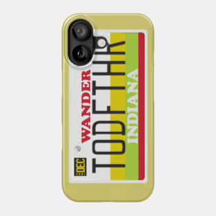 TODFTHR LICENSE PLATE Phone Case