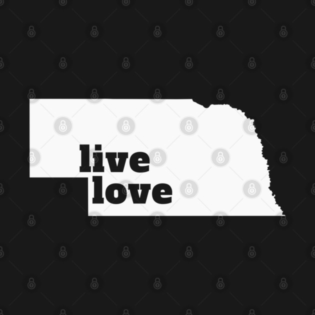 Nebraska - Live Love Nebraska by Yesteeyear