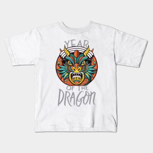 Chinese New Year- Year of the Dragon 2024 Kids T-Shirt