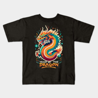 Chinese New Year- Year of the Dragon 2024 Kids T-Shirt