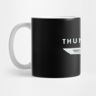 Thunderbird Emblem w Type Embossed Mug