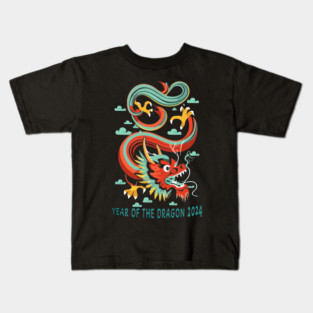 Chinese New Year- Year of the Dragon 2024 Kids T-Shirt