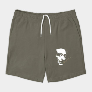 Salvador Dali face with moustache Shorts