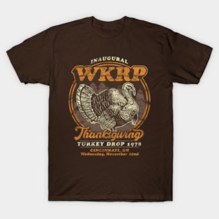 WKRP Turkey Day Vintage Worn T-Shirt