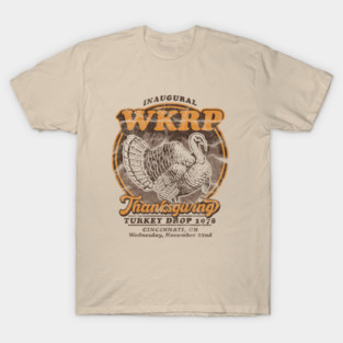 WKRP Turkey Day Vintage Worn Lts T-Shirt