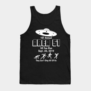 Area 51 5K Fun Run Shirt Tank Top