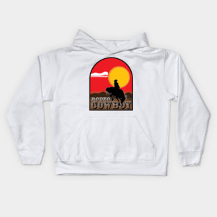 Rodeo Cowboy Kids Hoodie