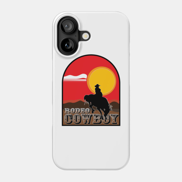 Rodeo Cowboy Phone Case by DickinsonDesign