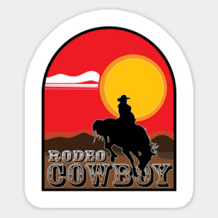 Rodeo Cowboy Sticker