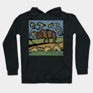 Still Buffalo Respect Indigenous WAWEZHI CANADA Hoodie