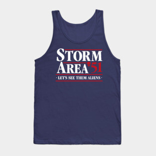 Storm Area 51 - Let's See Them Aliens - September 20 Tank Top