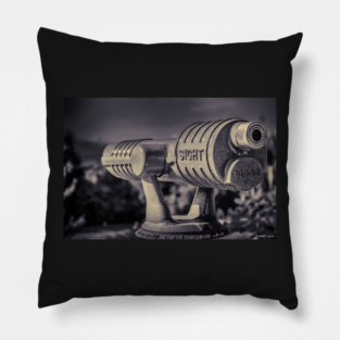 Roadside Telescope Pillow
