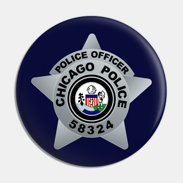 CHICAGO BADGE 58324 POLICE OFFICER SEAN ROMAN