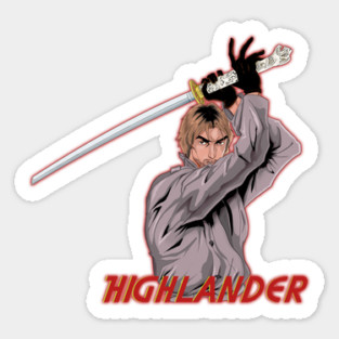 Highlander - Connor MacLeod Sticker