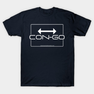 Con-Go White T-Shirt
