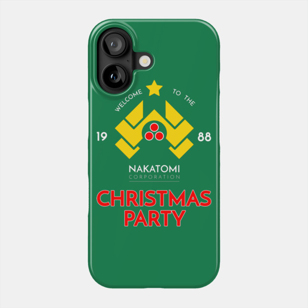 Nakatomi Corp Christmas Party 1988 T-Shirt Phone Case by dumbshirts
