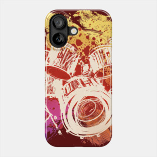 Drum Splash Phone Case