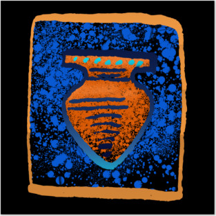 greek vase Posters and Art