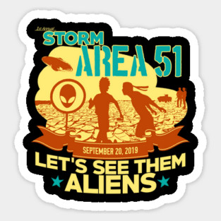 1st Annual Storm Area 51 Sticker