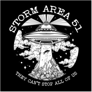 Storm Area 51 Posters and Art