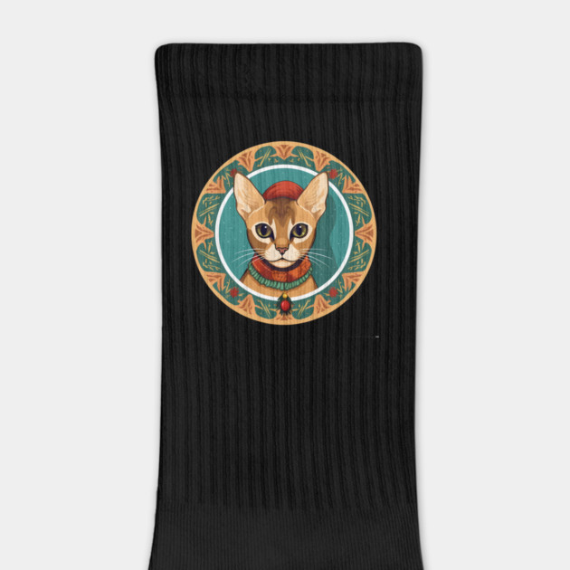 Abyssinian Cat Xmas Ornament, Love Cats by logiamerch