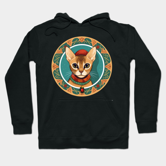 Abyssinian Cat Xmas Ornament, Love Cats Hoodie by logiamerch