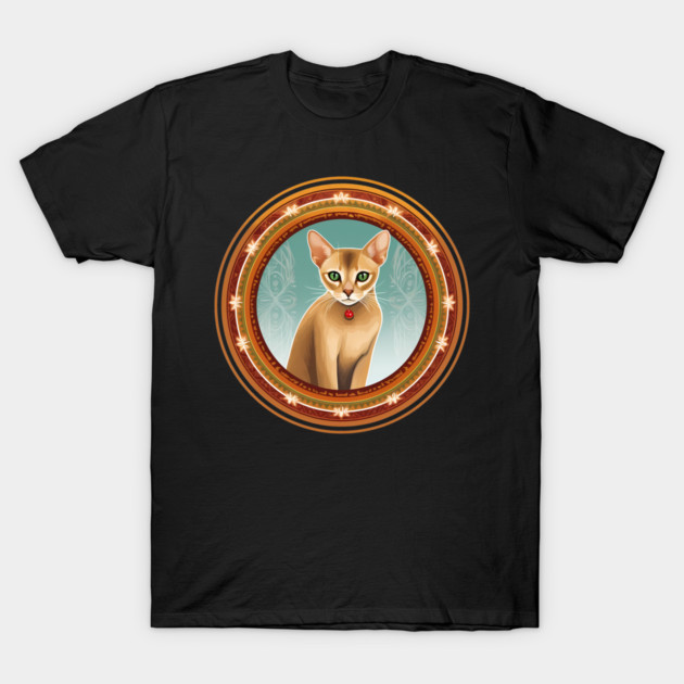 Abyssinian Cat Xmas Ornament, Love Cats T-Shirt by logiamerch