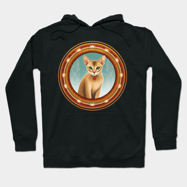 Abyssinian Cat Xmas Ornament, Love Cats Hoodie by logiamerch