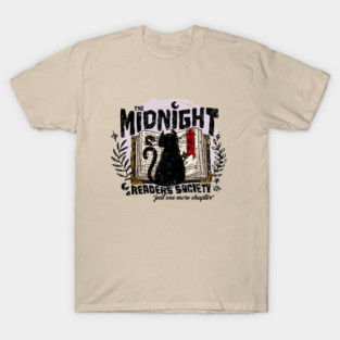 The midnight readers society Just one more chapter T-Shirt