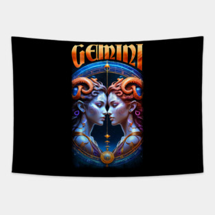 Gemini Zodiac Tapestry