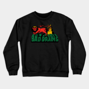 Lion Bad Brains Crewneck Sweatshirt