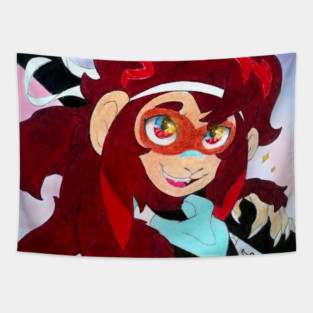 Amaryl - Flower Stone Monkey Tapestry