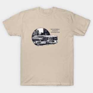 1940s Public Transportation T-Shirt