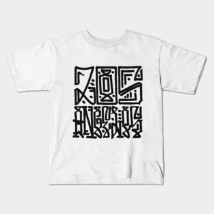 Los Angeles TAG #3 Black Kids T-Shirt