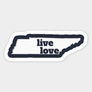 Tennessee - Live Love Tennessee Magnet