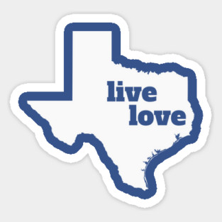 Texas - Live Love Texas Magnet