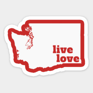 Washington - Live Love Washington Magnet