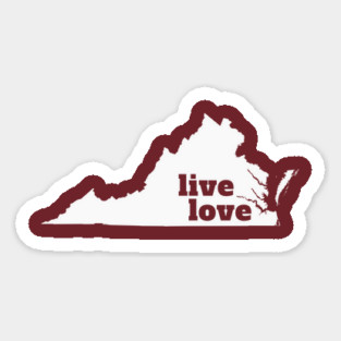 Virginia - Live Love Virginia Magnet