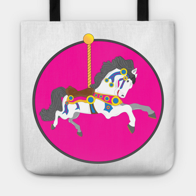 Carousel Horse Tote by DickinsonDesign