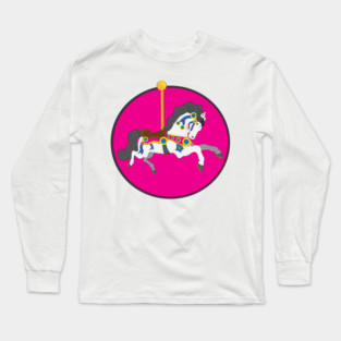 Carousel Horse Long Sleeve T-Shirt