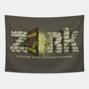Zork: Enter The Great Underground Empire 1980 Tapestry