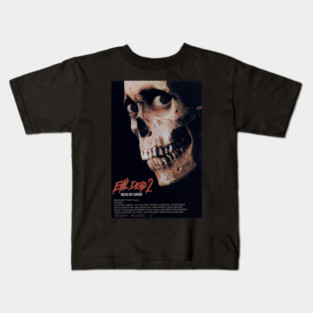 Classic Horror Movie Poster - Evil Dead 2 Kids T-Shirt