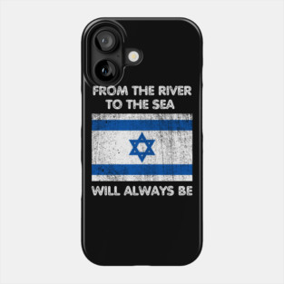 Patriotic Jewish, Israel Flag, Stand with Israel Phone Case