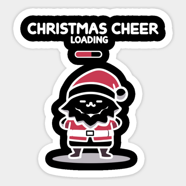 Christmas Cheer Loading Sticker by Frank Ring